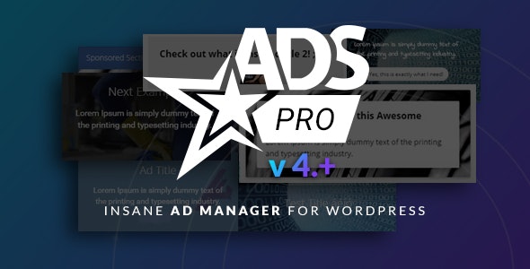 Ads Pro Plugin GPL